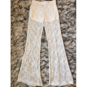 • Beachy see-through pants. • Never worn